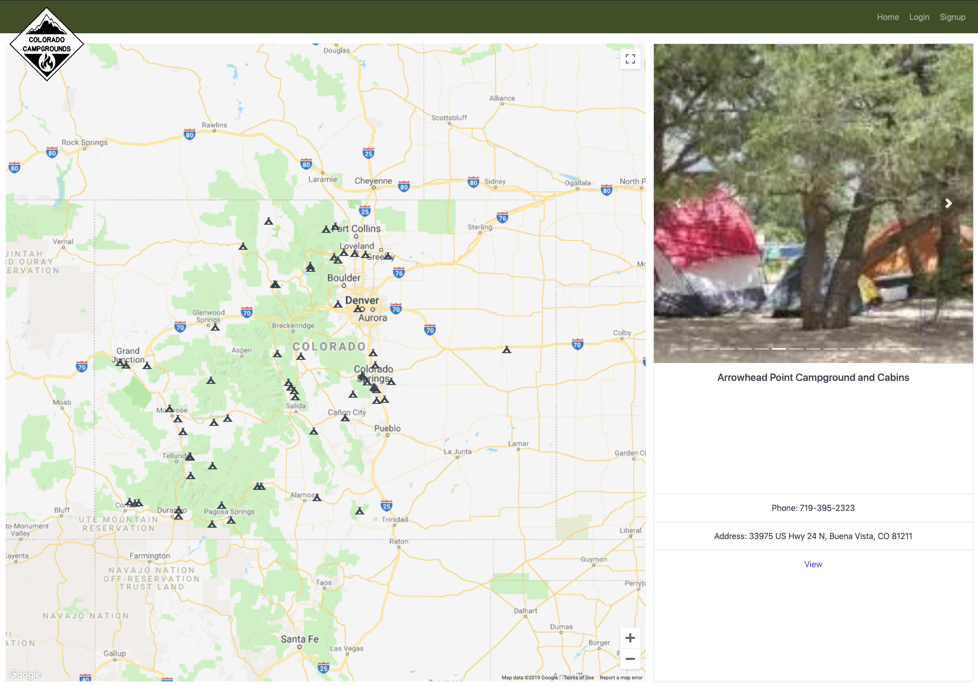 Colorado Campgrounds